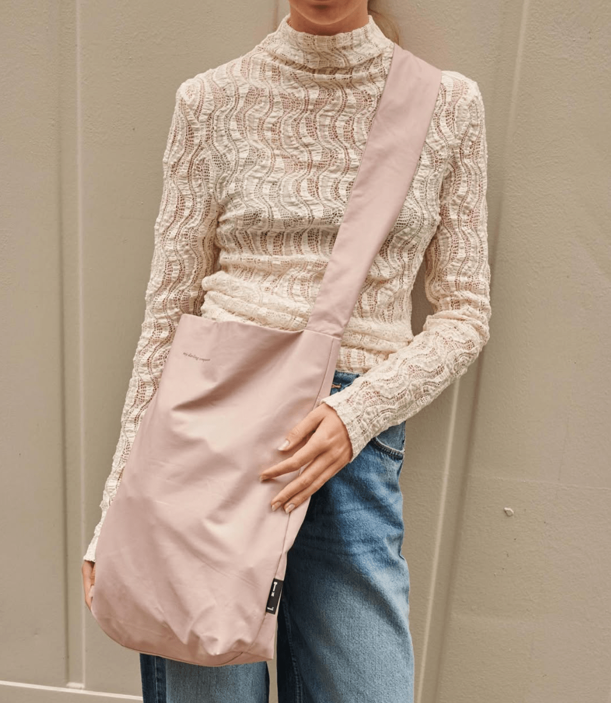 Crossbody taška + pouzdro TINNE+MIA Feel Good Bag Pink Dolphin | Lavly.cz