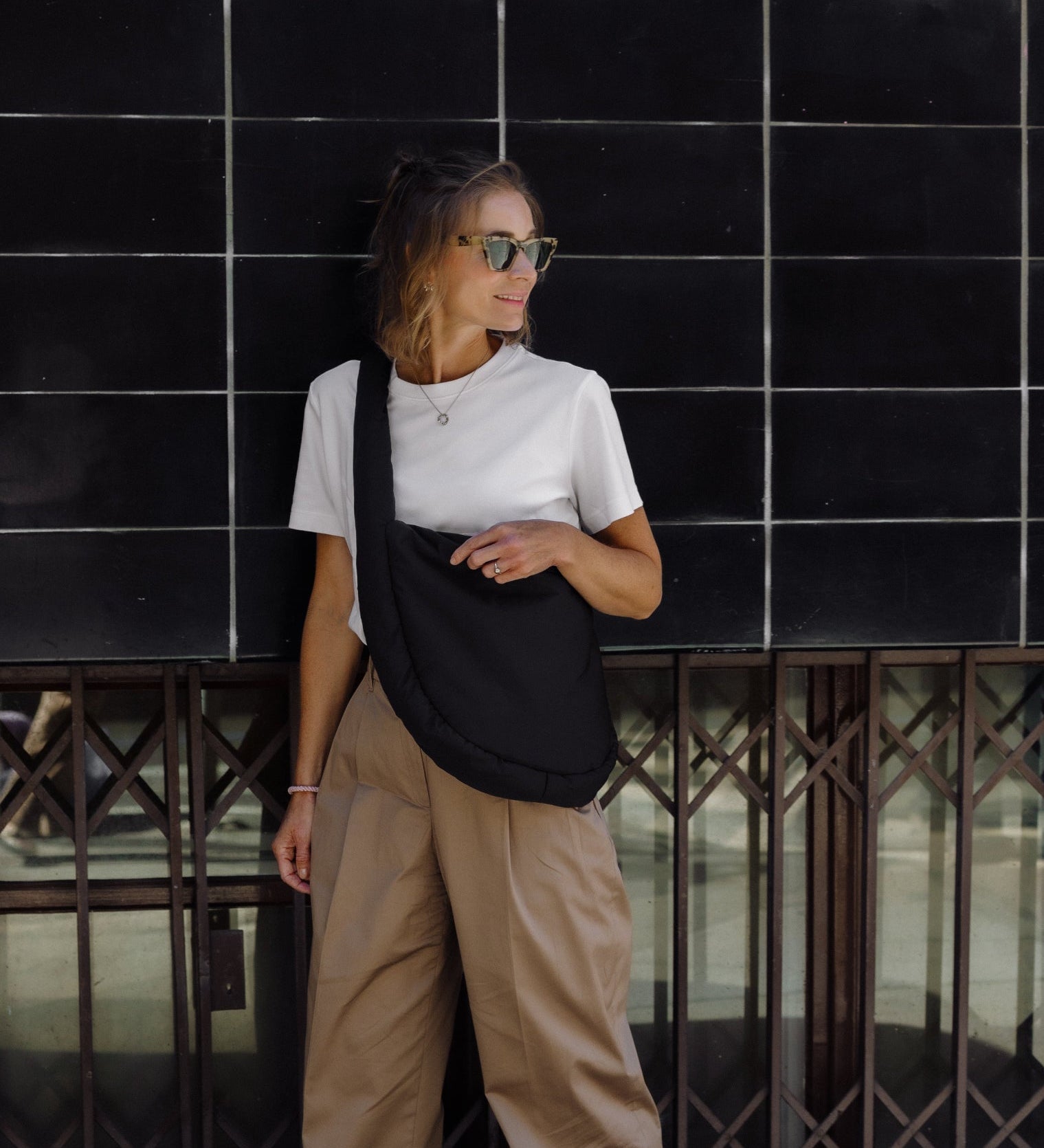 Crossbody taška STUDIO NOOS Black Puffy | Stylové doplňky pro děti a ženy | Lavly.cz