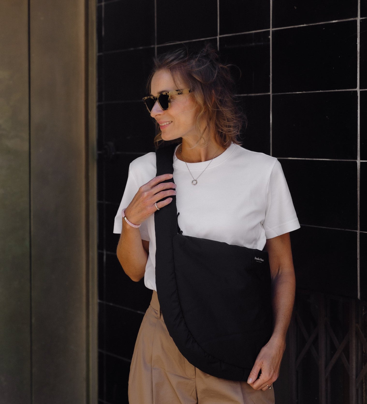 Crossbody taška STUDIO NOOS Black Puffy | Stylové doplňky pro děti a ženy | Lavly.cz