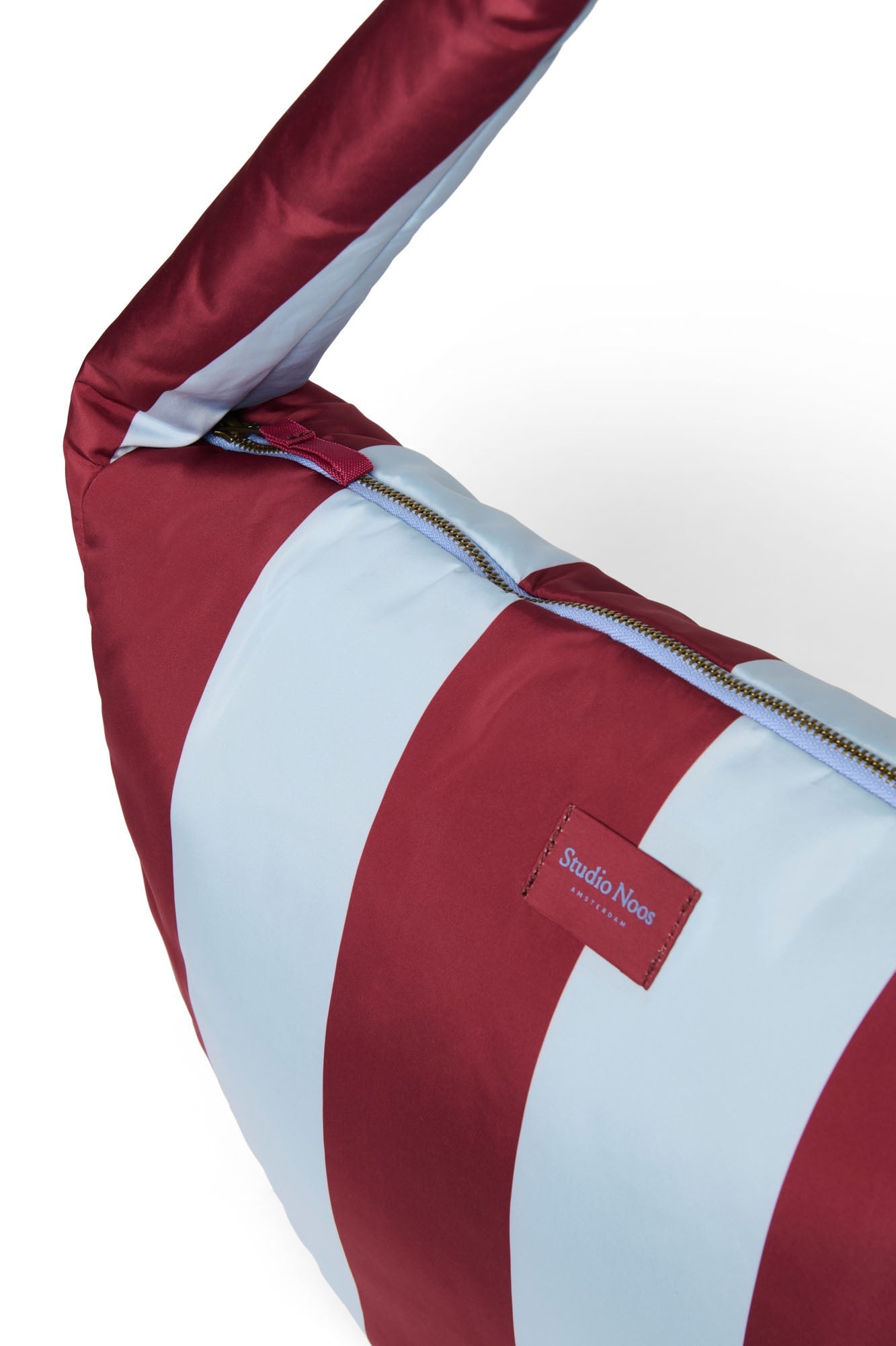 Crossbody taška STUDIO NOOS Bold Stripe Puffy Bordeaux/Light Blue | Stylové doplňky pro děti a ženy | Lavly.cz