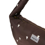 Crossbody taška STUDIO NOOS Brown Hearts Puffy | Stylové doplňky pro děti a ženy | Lavly.cz