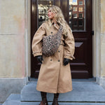 Crossbody taška STUDIO NOOS Brown Leopard Cotton | Lavly.cz