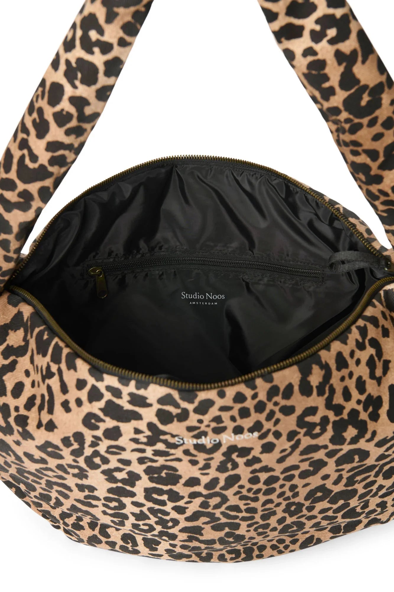 Crossbody taška STUDIO NOOS Brown Leopard Cotton | Lavly.cz