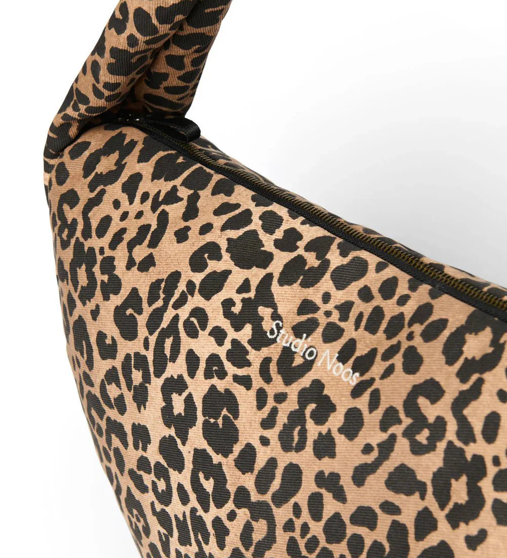 Crossbody taška STUDIO NOOS Brown Leopard Cotton | Lavly.cz