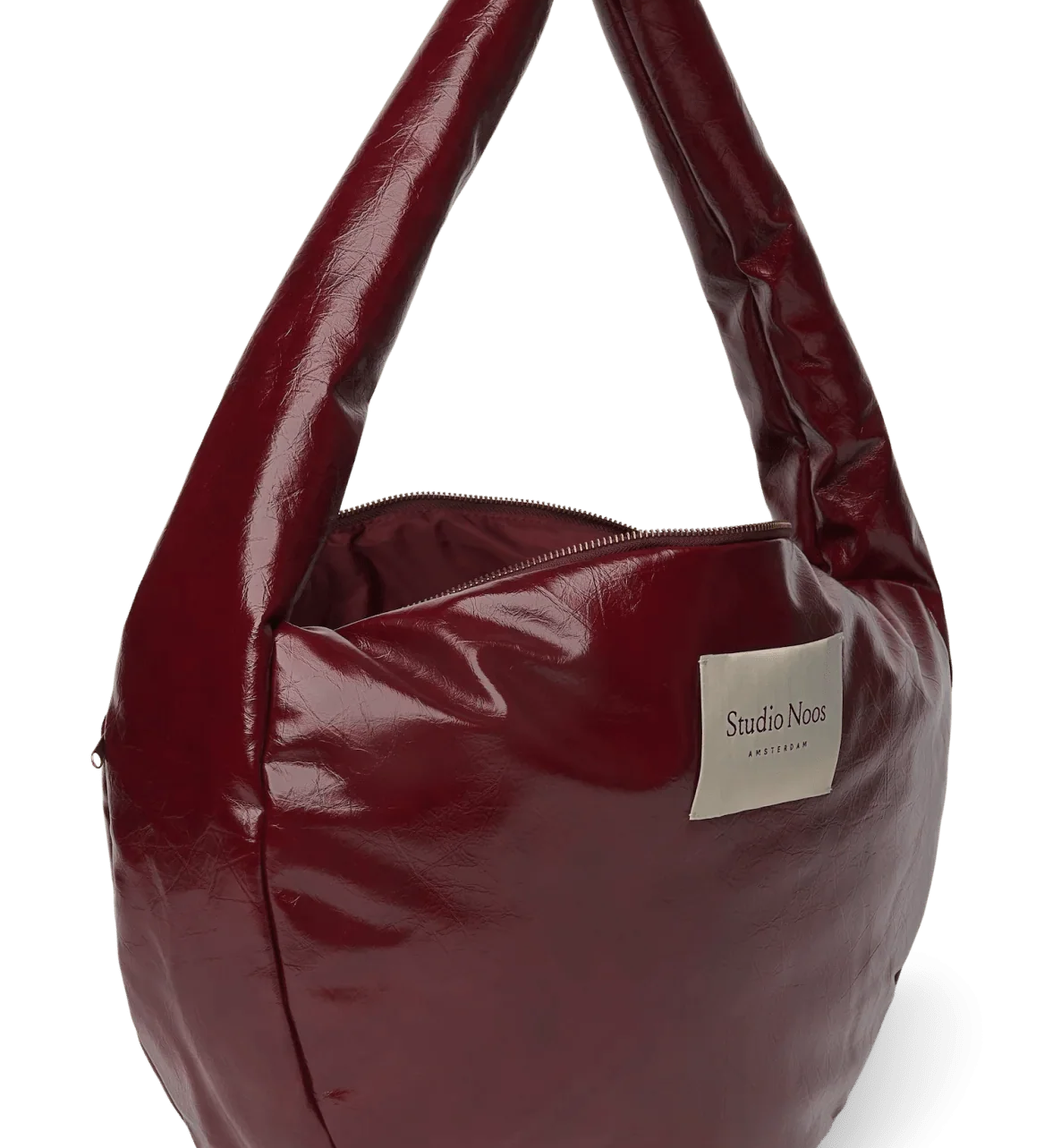 Crossbody taška STUDIO NOOS Burgundy Vegan Leather | Lavly.cz
