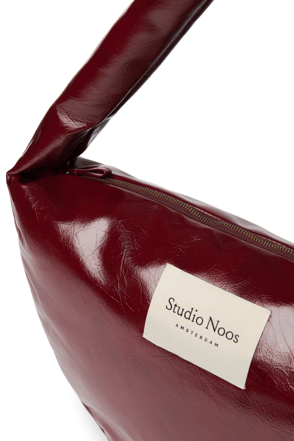 Crossbody taška STUDIO NOOS Burgundy Vegan Leather | Lavly.cz