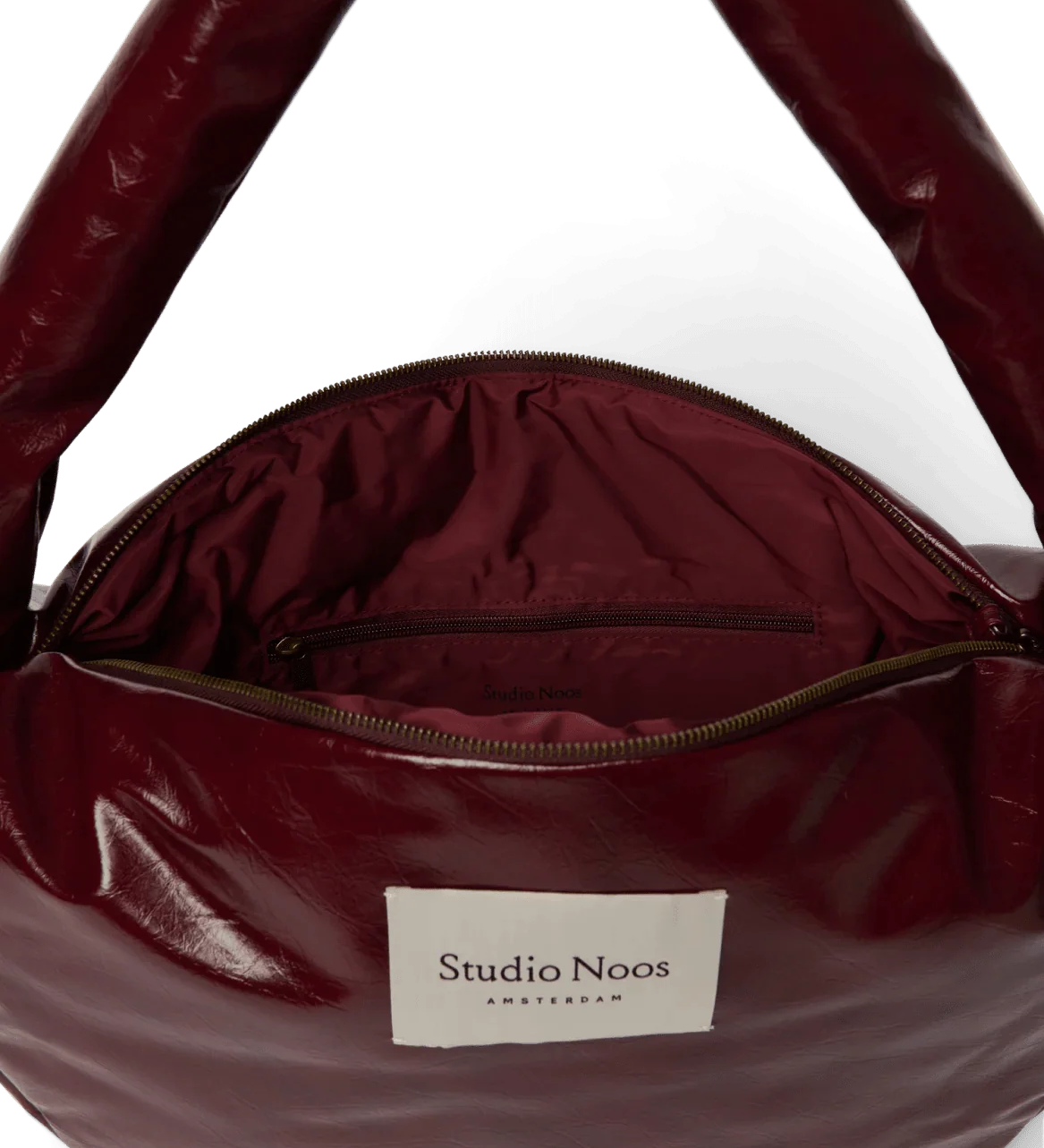 Crossbody taška STUDIO NOOS Burgundy Vegan Leather | Lavly.cz