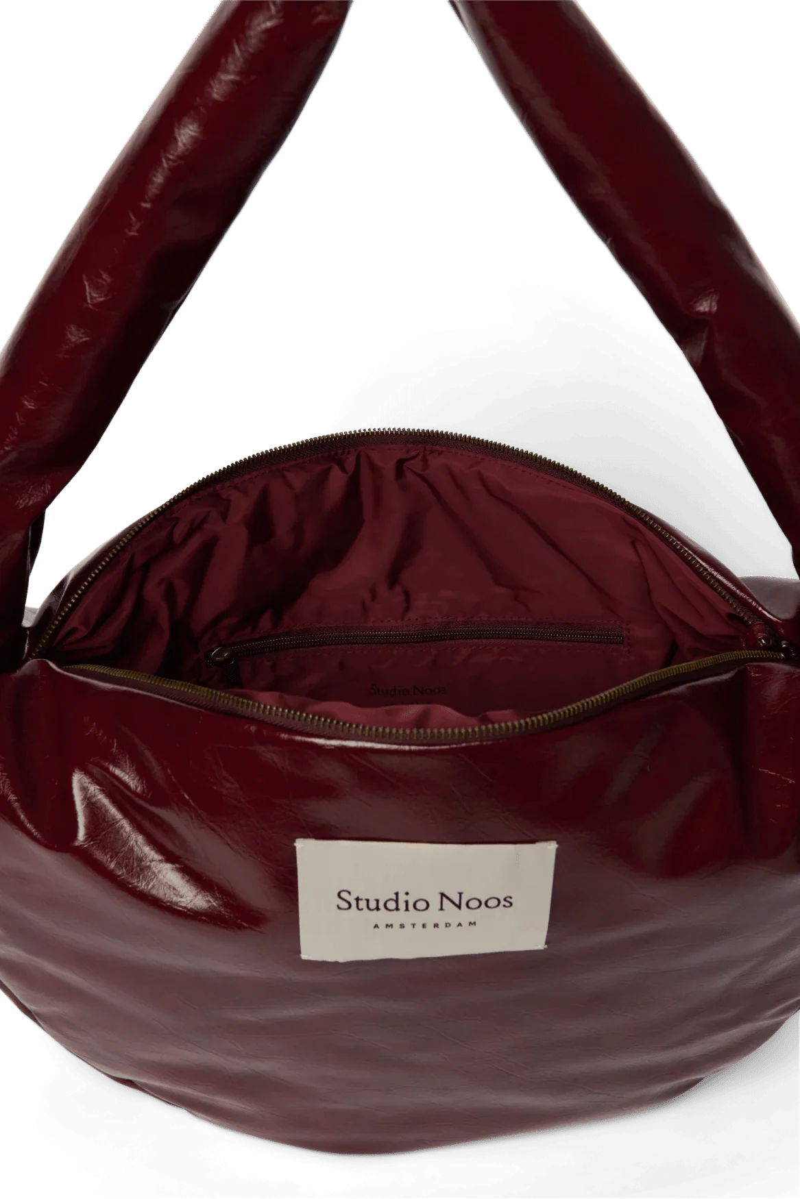 Crossbody taška STUDIO NOOS Burgundy Vegan Leather | Lavly.cz