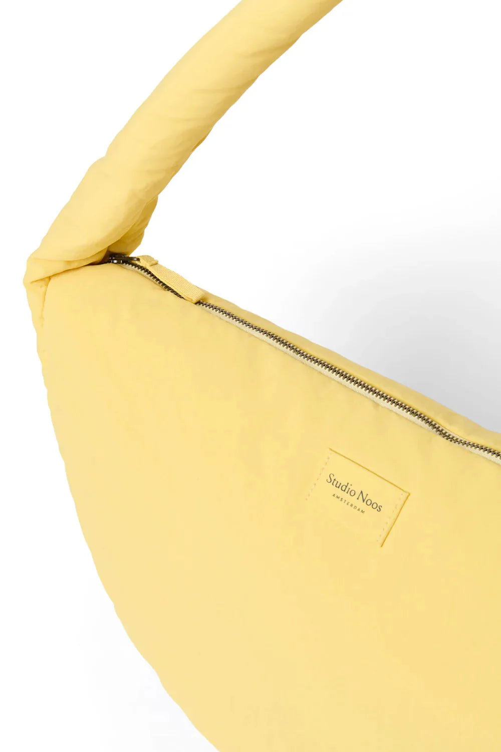 Crossbody taška STUDIO NOOS Butter Yellow Textured Puffy | Lavly.cz