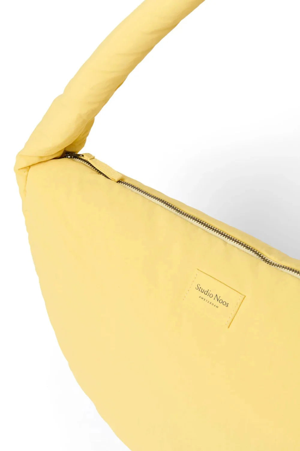 Crossbody taška STUDIO NOOS Butter Yellow Textured Puffy | Lavly.cz