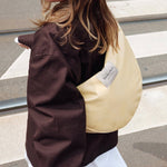 Crossbody taška STUDIO NOOS Butter Yellow Vegan Leather | Lavly.cz