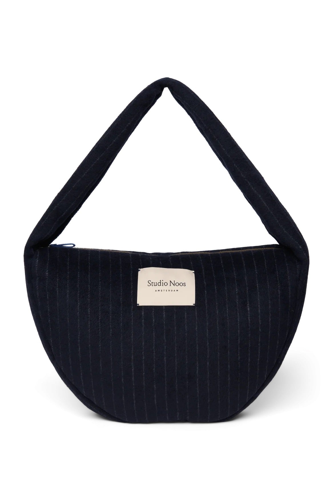 Crossbody taška STUDIO NOOS Dark Blue Flannel Chalkstripe | Lavly.cz