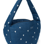 Crossbody taška STUDIO NOOS Dark Blue White Hearts Denim | Lavly.cz