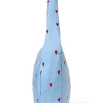Crossbody taška STUDIO NOOS Light Blue Hearts Puffy | Lavly.cz