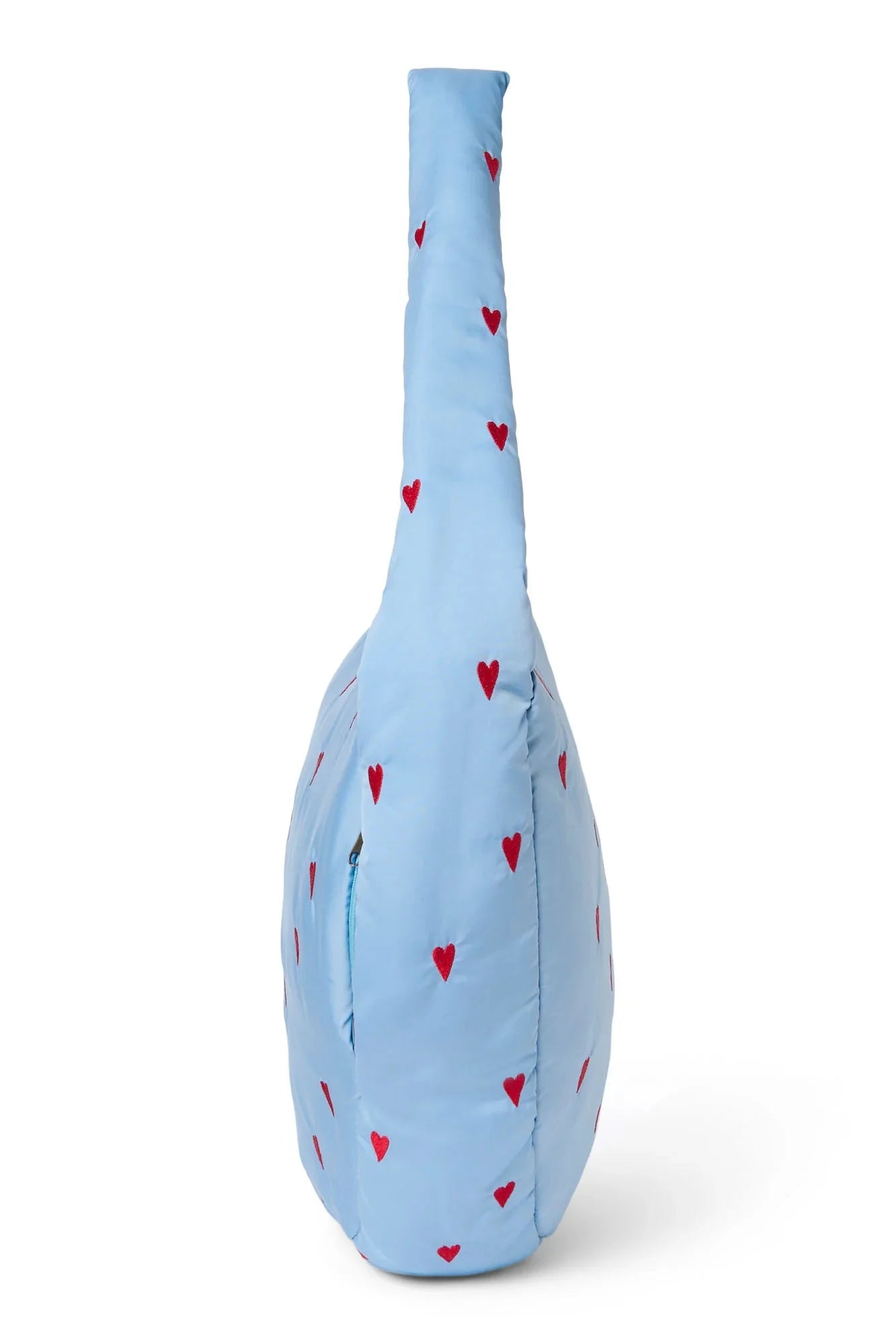 Crossbody taška STUDIO NOOS Light Blue Hearts Puffy | Lavly.cz