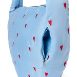 Crossbody taška STUDIO NOOS Light Blue Hearts Puffy | Lavly.cz