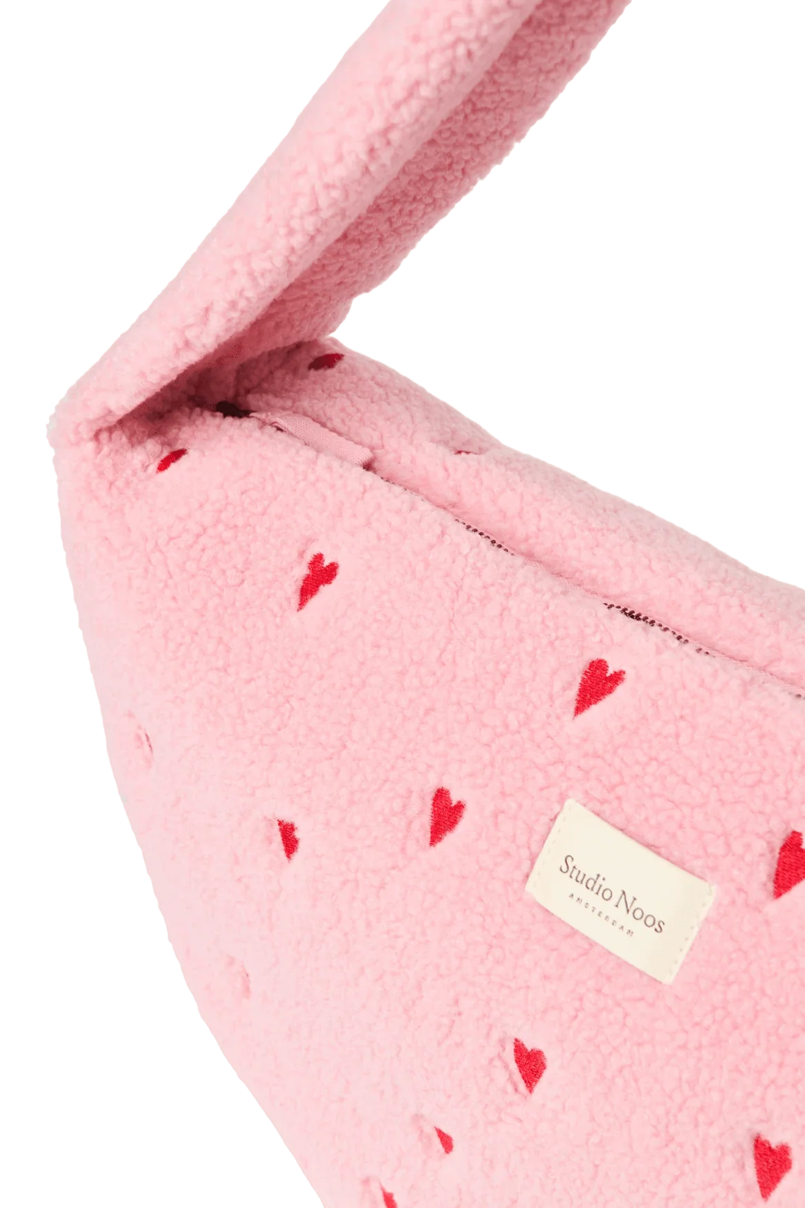Crossbody taška STUDIO NOOS Light Pink Teddy Hearts | Lavly.cz