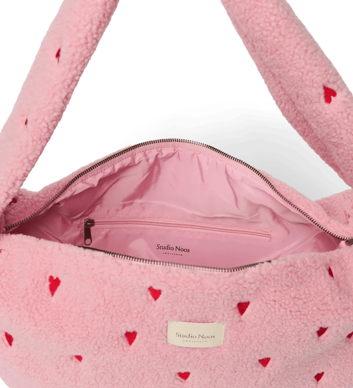 Crossbody taška STUDIO NOOS Light Pink Teddy Hearts | Lavly.cz