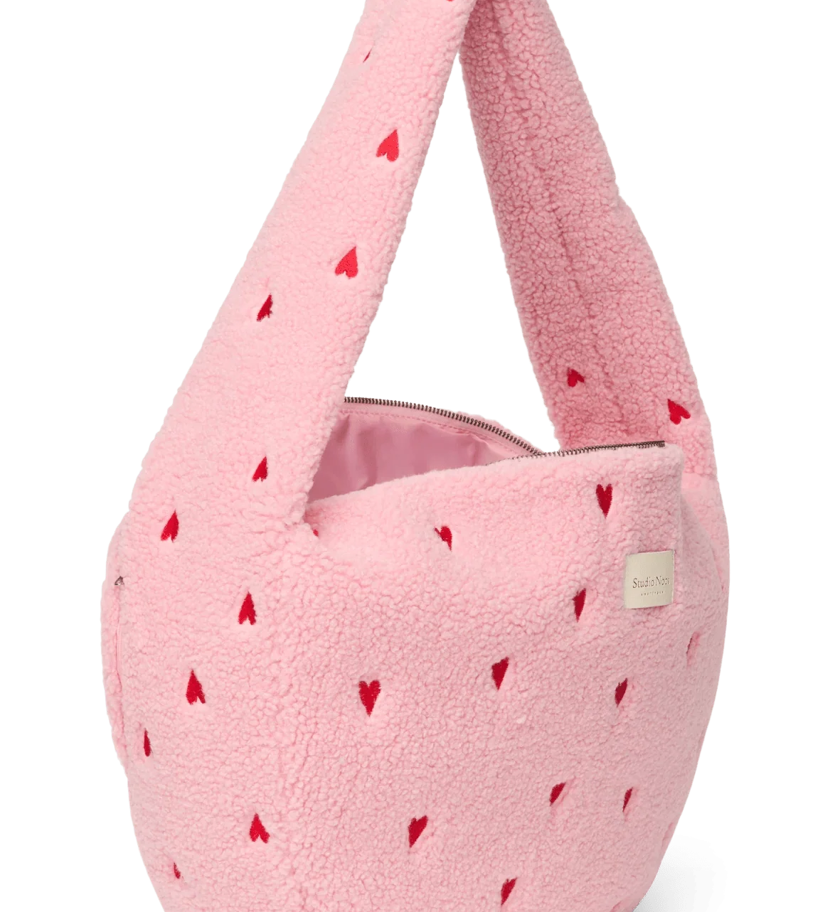 Crossbody taška STUDIO NOOS Light Pink Teddy Hearts | Lavly.cz