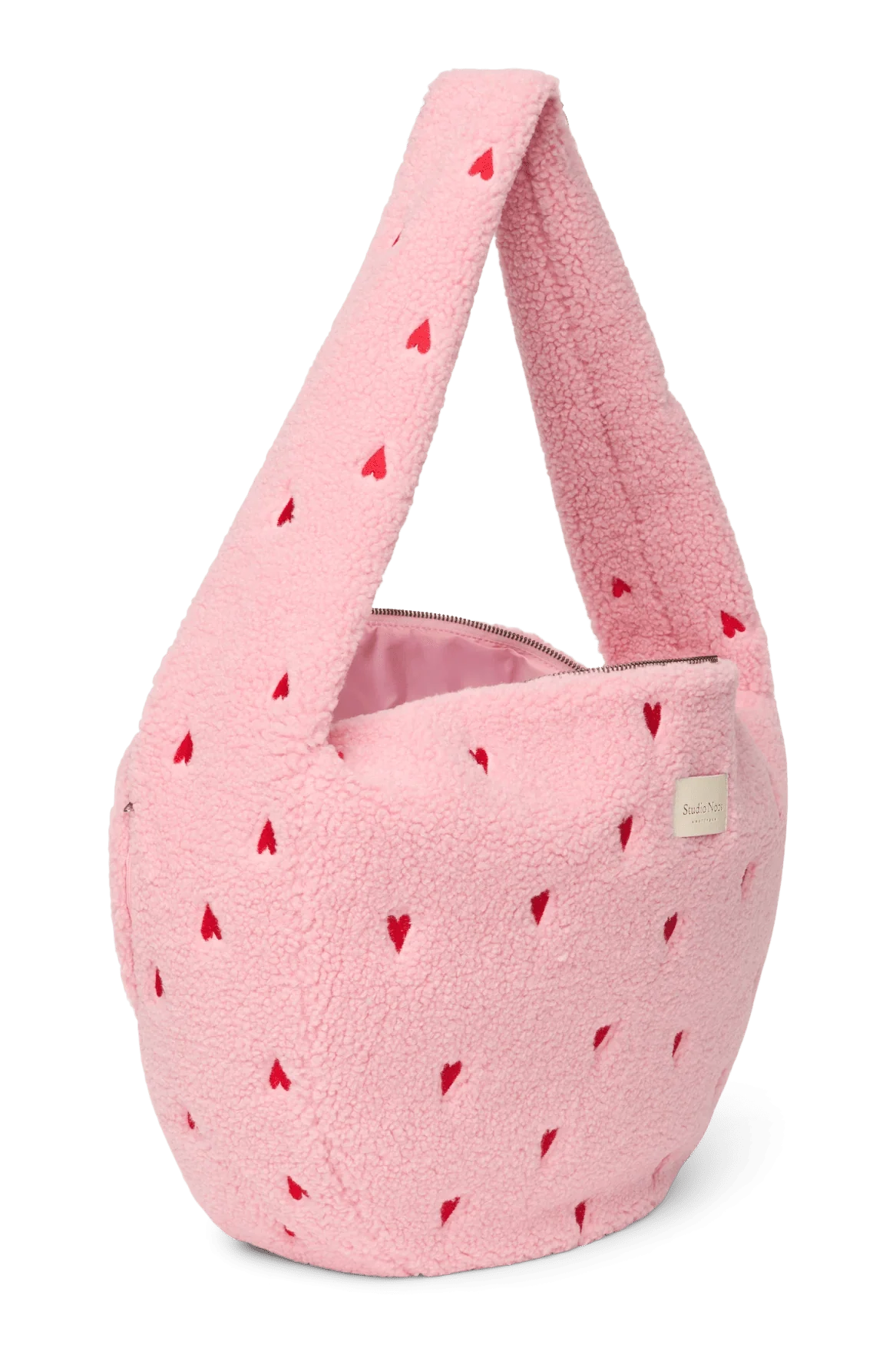 Crossbody taška STUDIO NOOS Light Pink Teddy Hearts | Lavly.cz