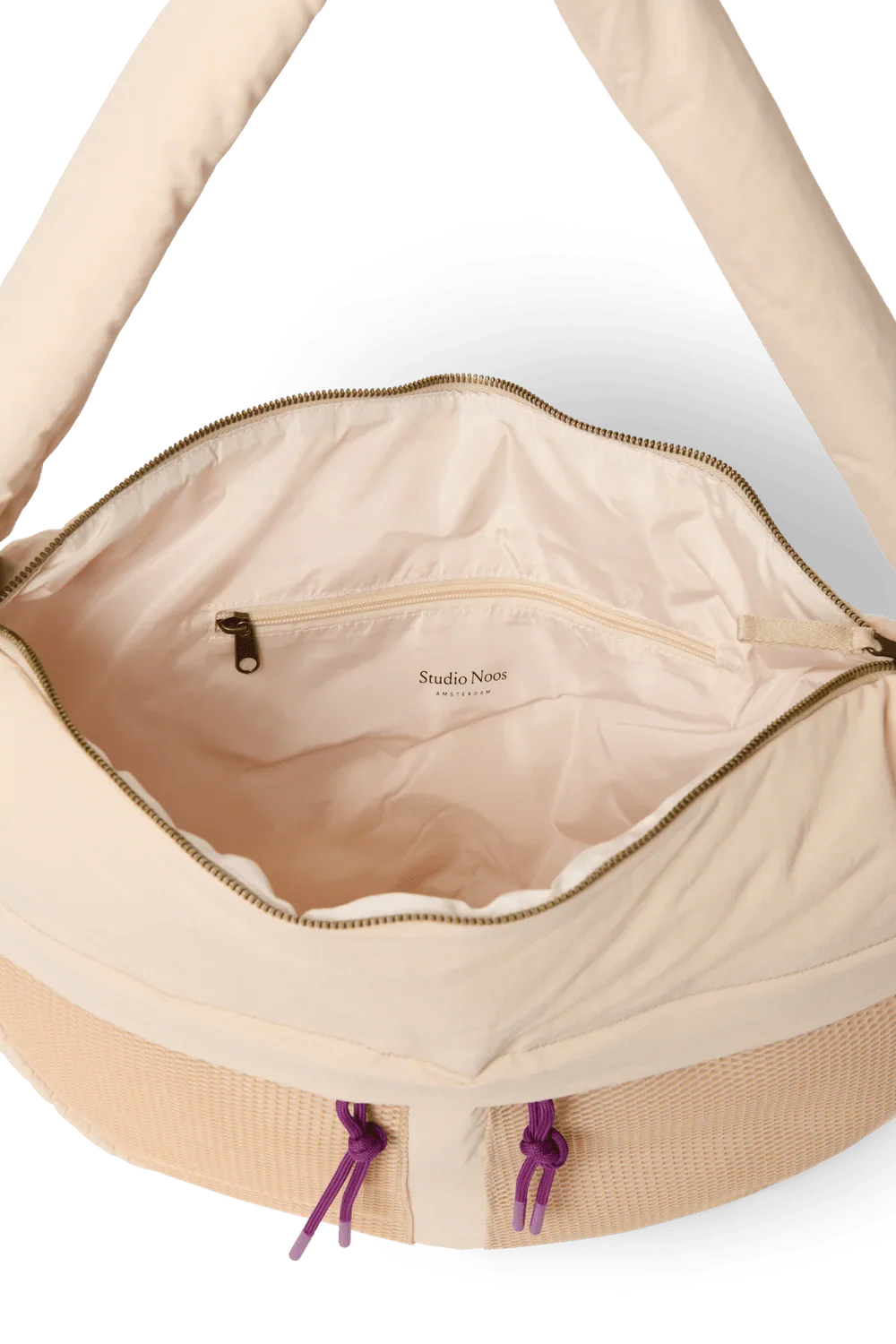 Crossbody taška STUDIO NOOS Oatmeal Patchwork | Lavly.cz
