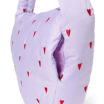 Crossbody taška STUDIO NOOS Purple Hearts Puffy | Lavly.cz