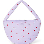 Crossbody taška STUDIO NOOS Purple Hearts Puffy | Lavly.cz