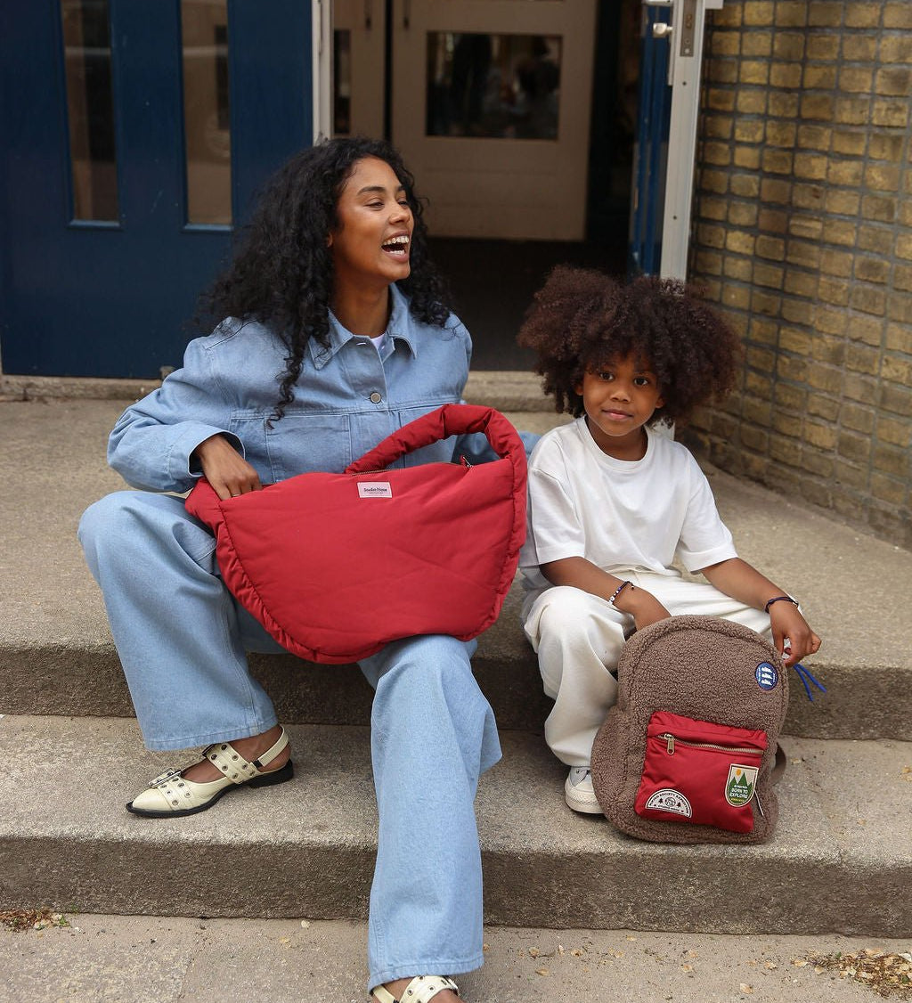 Crossbody taška STUDIO NOOS Red Puffy | Stylové doplňky pro děti a ženy | Lavly.cz