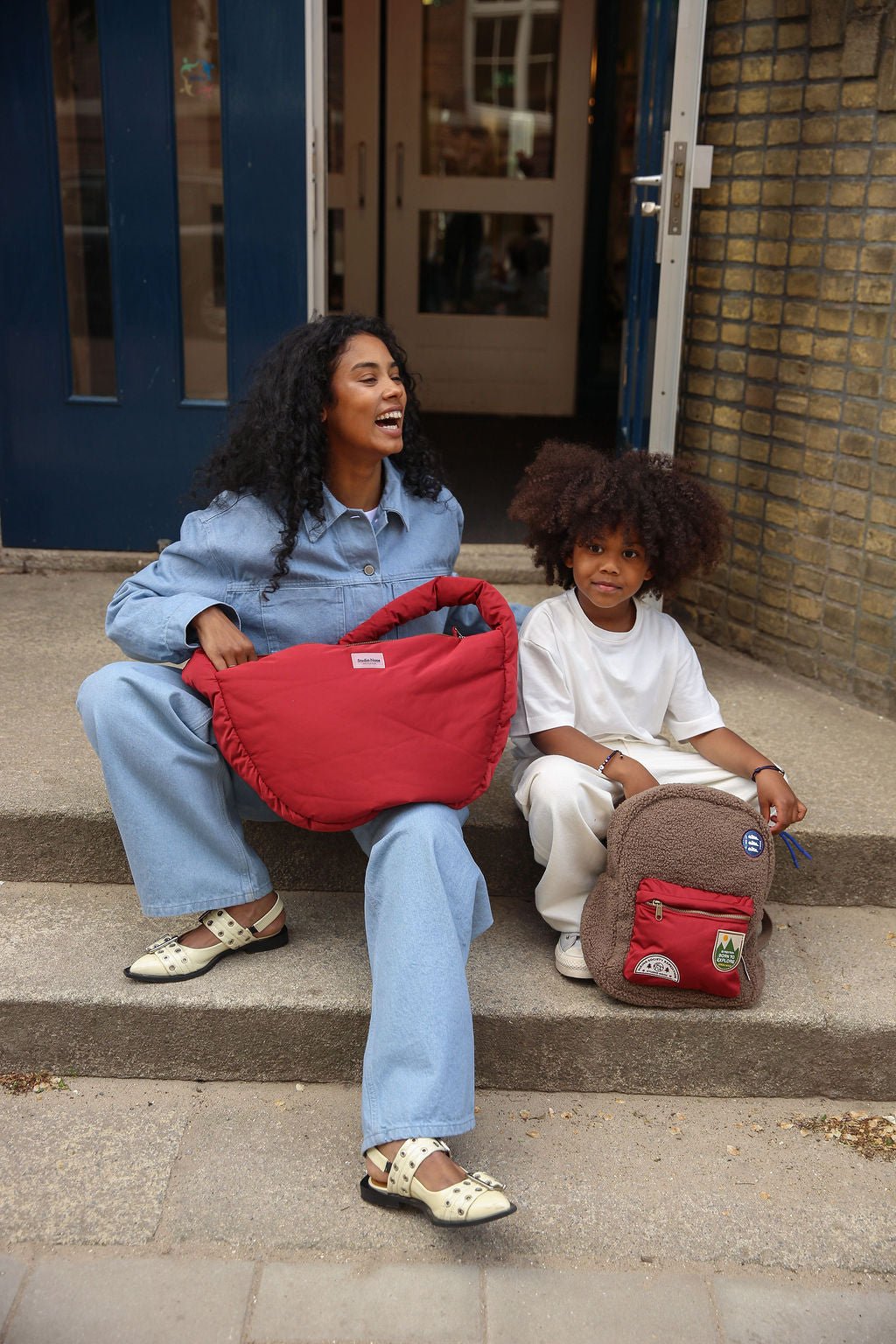 Crossbody taška STUDIO NOOS Red Puffy | Stylové doplňky pro děti a ženy | Lavly.cz