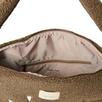 Crossbody taška STUDIO NOOS Teddy Brown Hearts | Lavly.cz