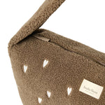 Crossbody taška STUDIO NOOS Teddy Brown Hearts | Lavly.cz