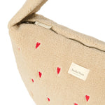 Crossbody taška STUDIO NOOS Teddy Ecru Hearts | Lavly.cz