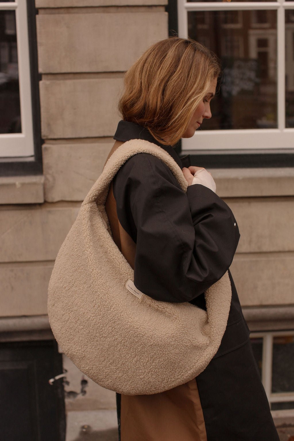 Crossbody taška STUDIO NOOS Teddy Ecru | Stylové doplňky pro děti a ženy | Lavly.cz