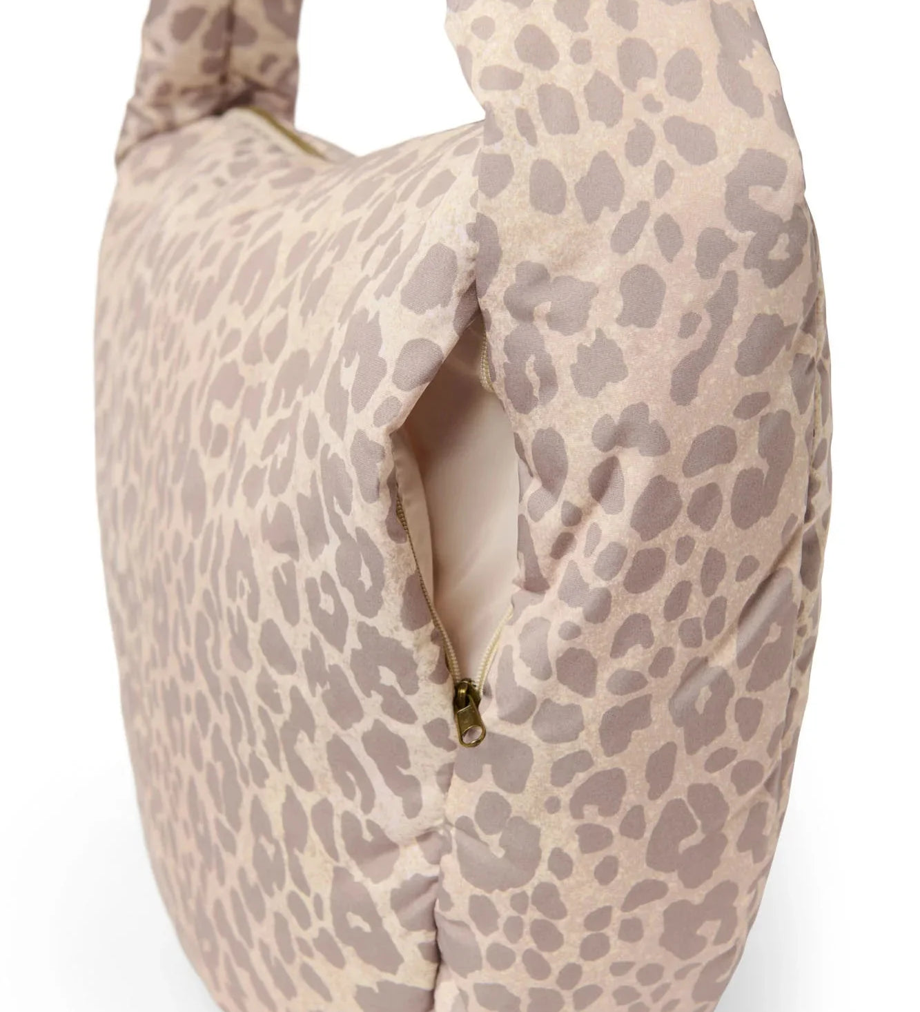 Crossbody taška STUDIO NOOS Tonal Beige Leopard Puffy | Lavly.cz
