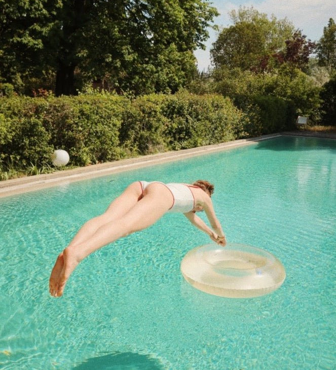 Dámské plavky KONGES SLOJD Collette Blue Stripe | Stylové doplňky pro děti a ženy | Lavly.cz