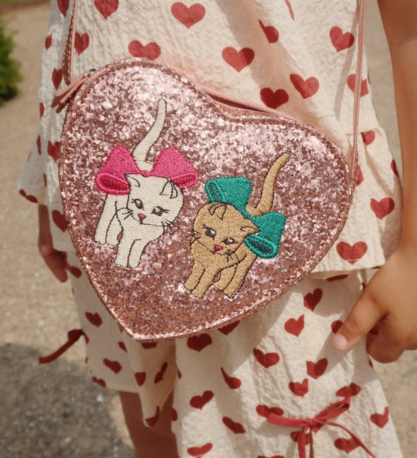 Dětská kabelka KONGES SLOJD Kočičky | Stylové doplňky pro děti a ženy | Lavly.cz