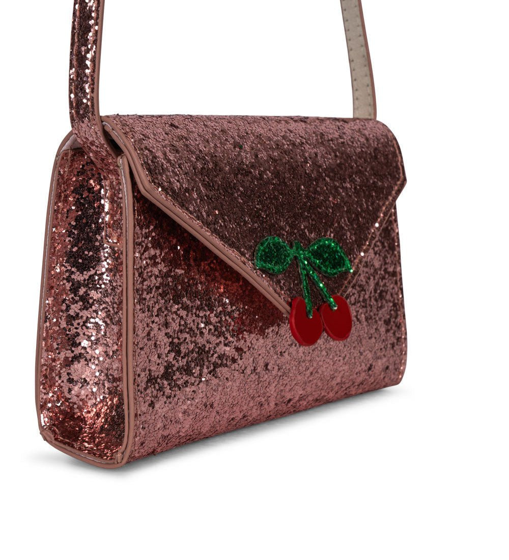 Dětská kabelka KONGES SLOJD Love Letter Pink Glitter | Stylové doplňky pro děti a ženy | Lavly.cz