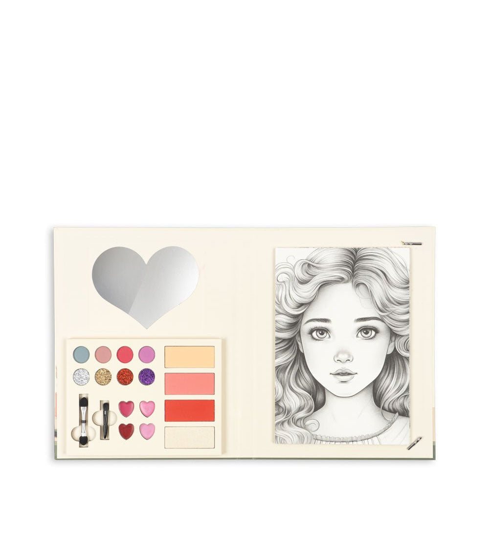 Dětská malovátka KONGES SLOJD Glam Guide - Make - up Book | Stylové doplňky pro děti a ženy | Lavly.cz