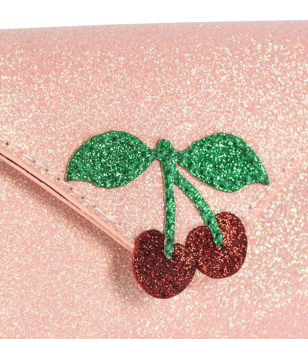 Dětská peněženka KONGES SLOJD Love Letter Pink Glitter | Stylové doplňky pro děti a ženy | Lavly.cz