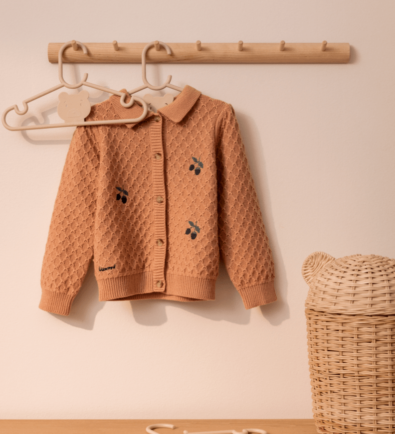 Dětská ramínka LIEWOOD Falton 8 ks Medvídek Sandy | Stylové doplňky pro děti a ženy | Lavly.cz