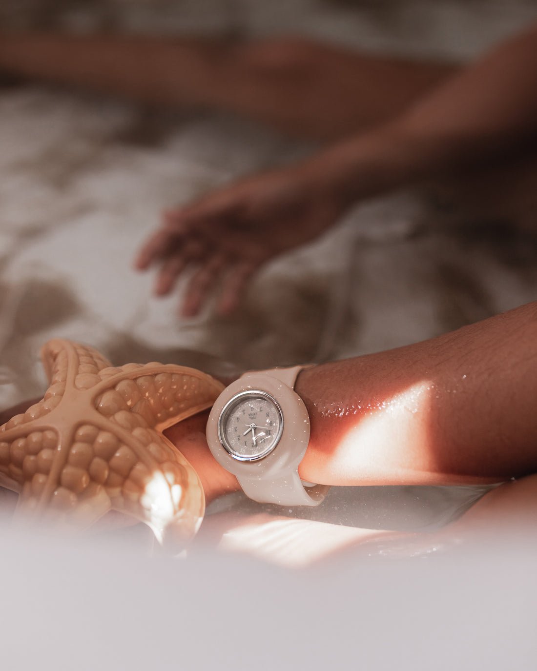 Dětské hodinky MRS. ERTHA Strapies Cloudy Blush | Lavly.cz