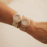 Dětské hodinky MRS. ERTHA Strapies Cloudy Blush | Lavly.cz