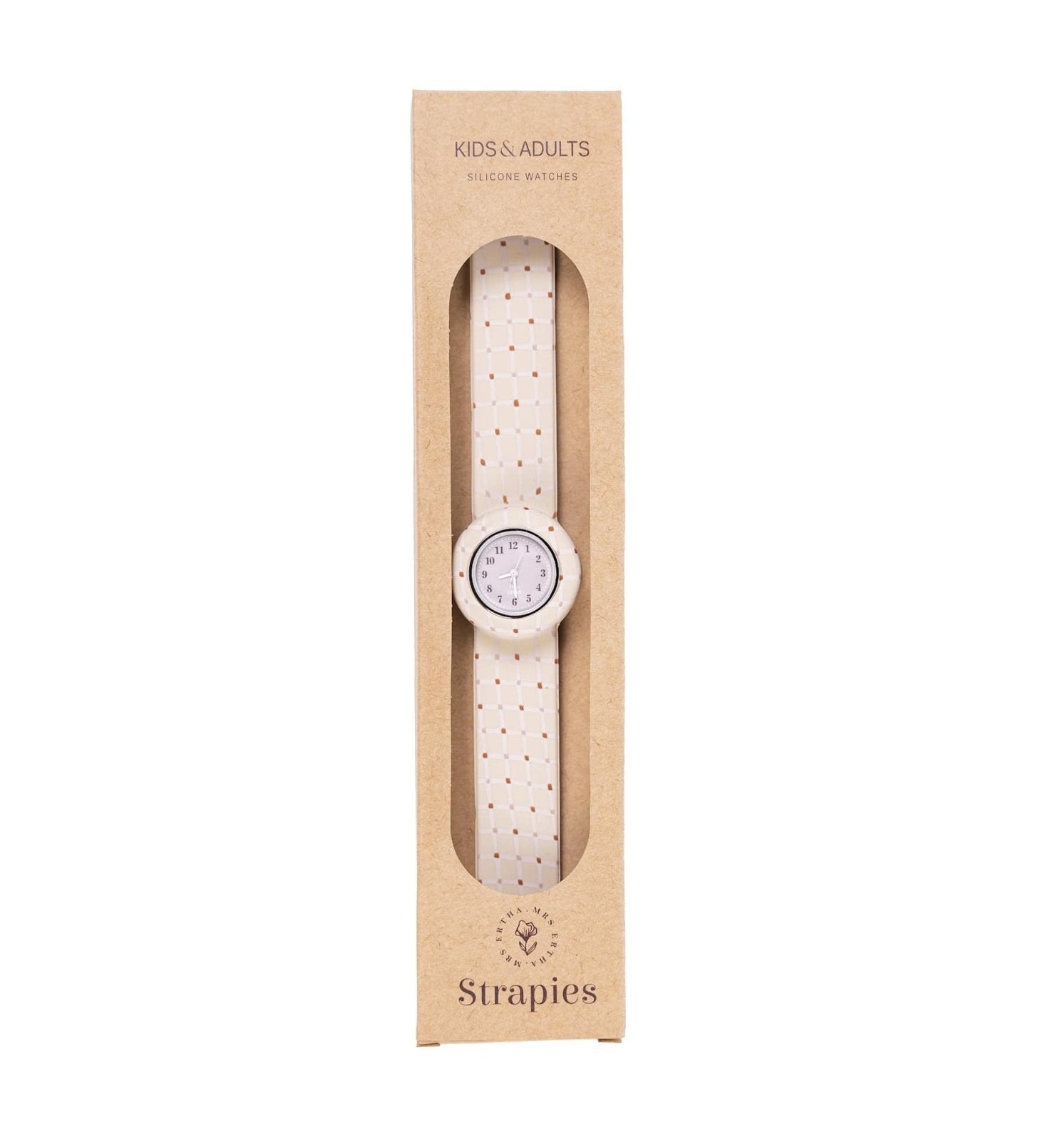 Dětské hodinky MRS. ERTHA Strapies Organic Squares | Lavly.cz