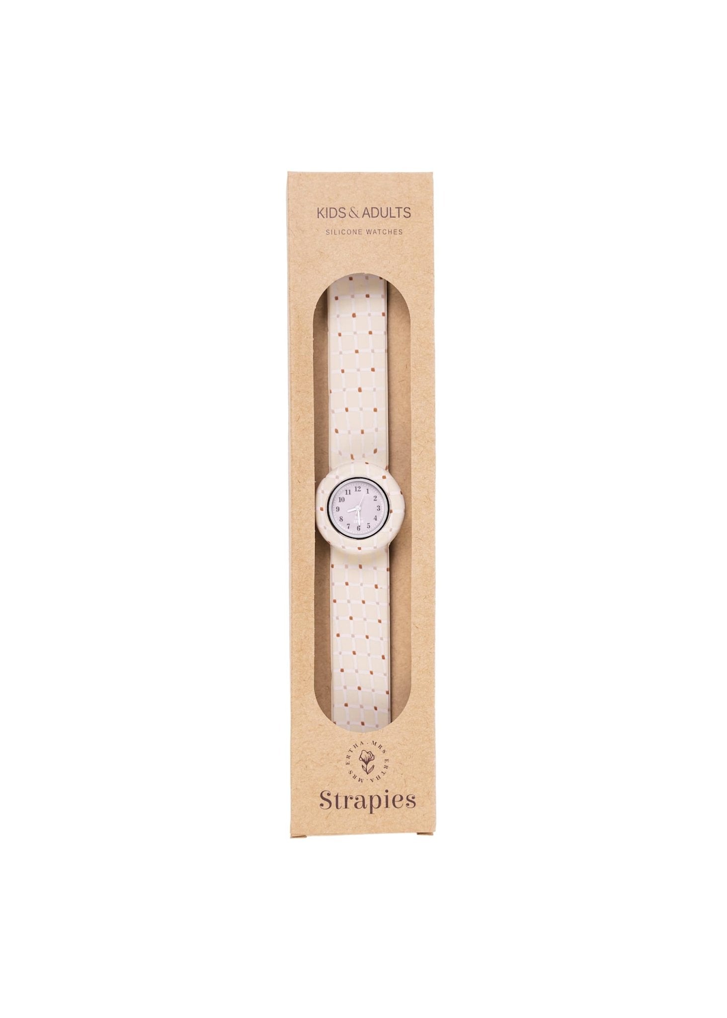 Dětské hodinky MRS. ERTHA Strapies Organic Squares | Lavly.cz