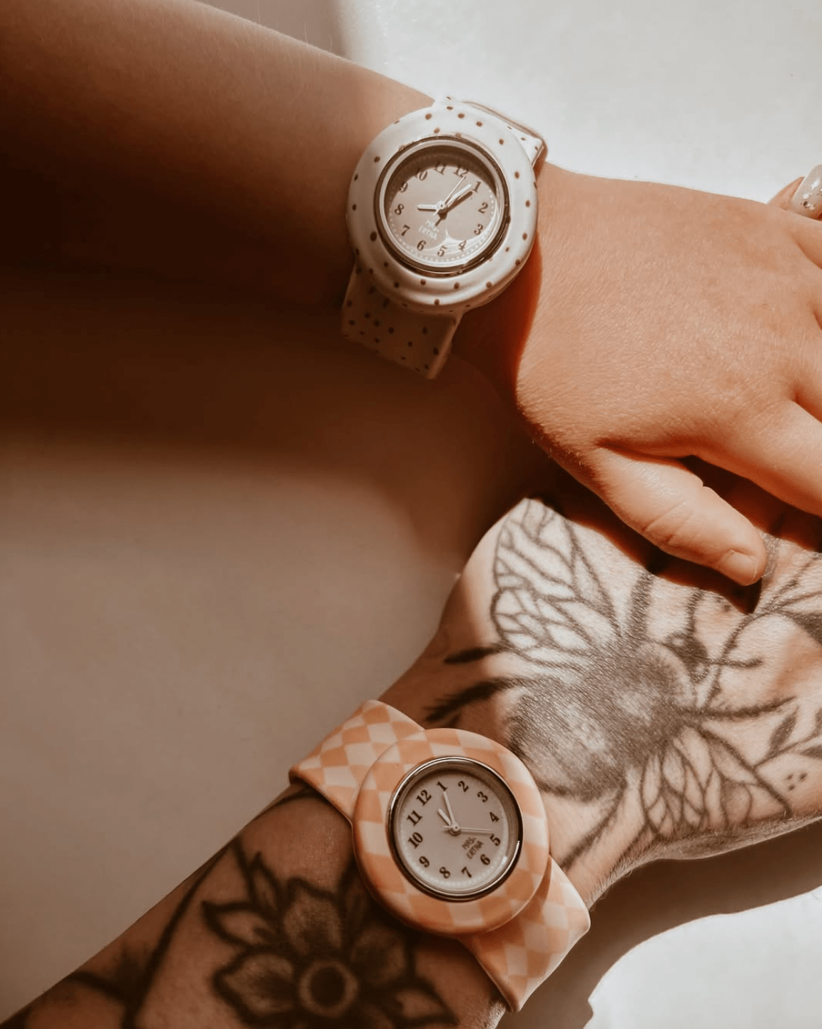 Dětské hodinky MRS. ERTHA Strapies Speckled Diamond | Lavly.cz