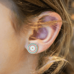 Dětské náušnice GRECH & CO. Flower 2 páry | Stylové doplňky pro děti a ženy | Lavly.cz