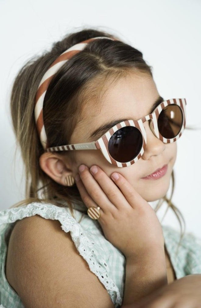 Dětské prstýnky GRECH & CO. Stripe 2 kusy | Stylové doplňky pro děti a ženy | Lavly.cz