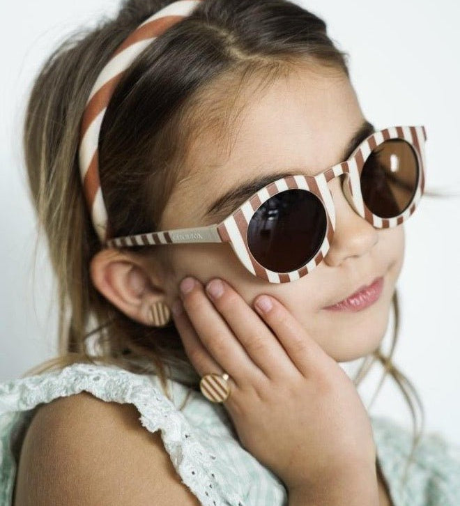 Dětské prstýnky GRECH & CO. Stripe 2 kusy | Stylové doplňky pro děti a ženy | Lavly.cz