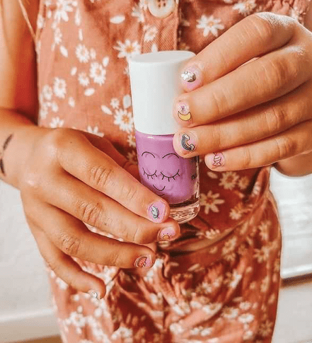 Dětské samolepky na nehty NAILMATIC Happy Nails | Stylové doplňky pro děti a ženy | Lavly.cz