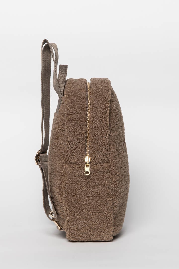 Dětský batoh STUDIO NOOS Brown Mini - Chunky Backpack - Se jménem | Stylové doplňky pro děti a ženy | Lavly.cz